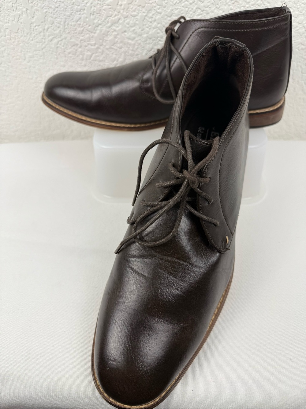 Deer Stags James2 Chukka Boots | Men's 10.5M | Dark Brown | Memory Foam